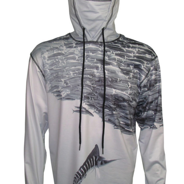 Striped Marlin Graphic Hoodie