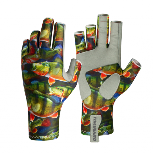 Peacock Bass Graphic Gloves