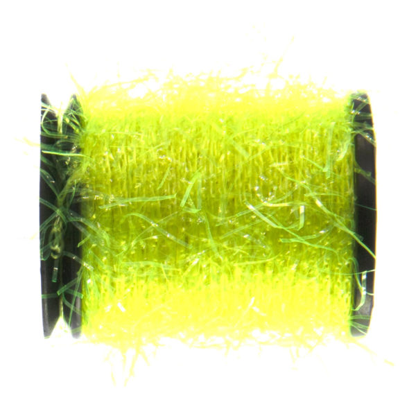 Ice Straggle Fluorescent Yellow Chenille