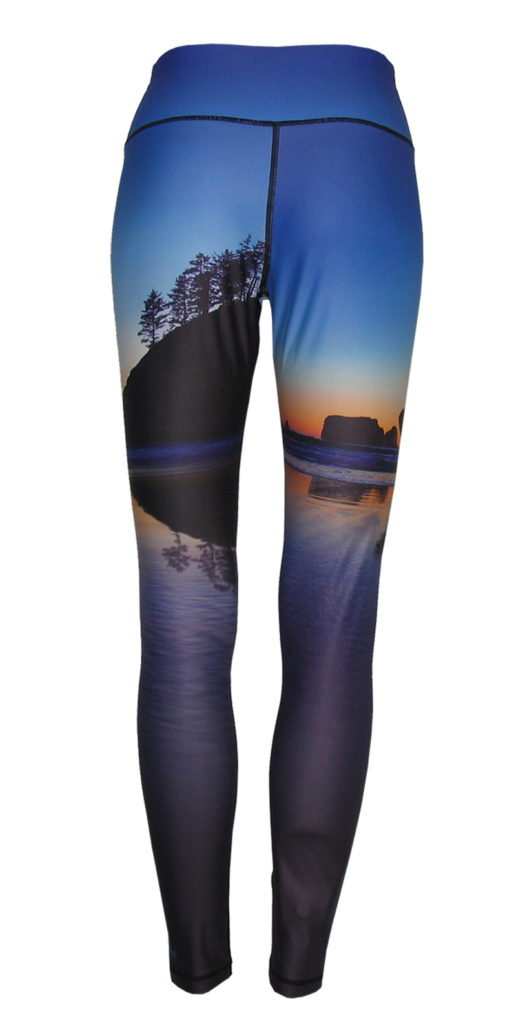 Two Surfers Graphic Leggings