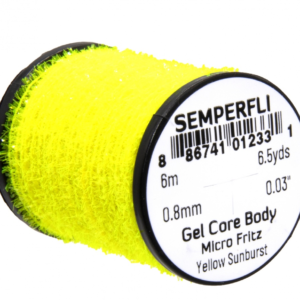 Gel Core Micro Body Fritz flash material for fly tying