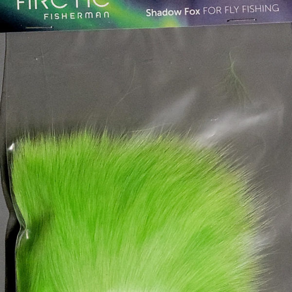 Chartreuse Green Shadow Fox Patch