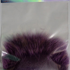 Purple Shadow Fox Patch the New Black Tie with Some