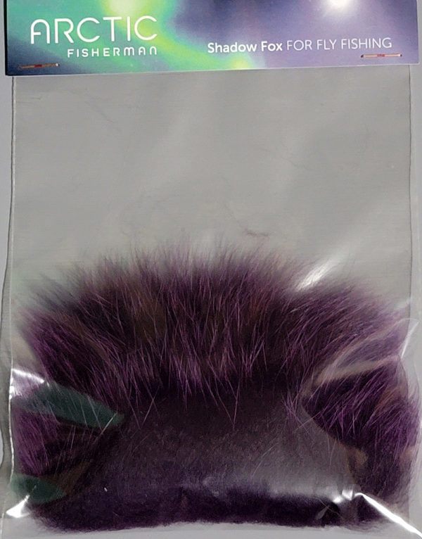 Purple Shadow Fox Patch the New Black Tie with Some