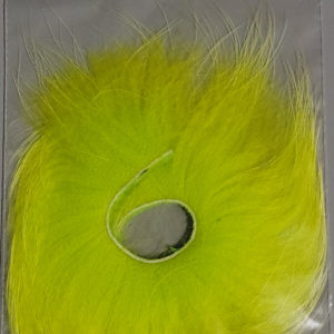 Adds Movement and Color Chartreuse Yellow Finnraccoon Zonker Strip