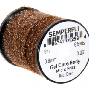 Caddis, Sculpin Patterns, Endless Possibilities with Gel Core Body Micro Fritz Root Beer
