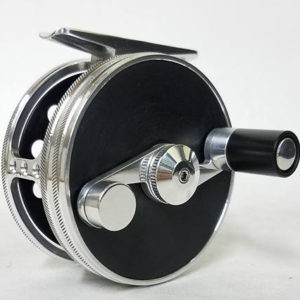 3 inch Single Spey Snake Roll Fly Reel Black and Silver or Lead and Black 3 inch Wide Snake Roll. Smooth as silk with that look of perfection.
