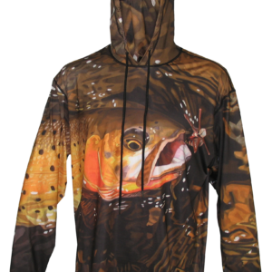 Fishing Hoodie Cutty front saltwater on the fly