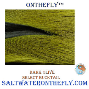 Dark Olive Select Bucktail