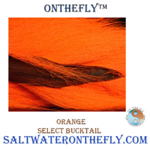 Orange Select Bucktail