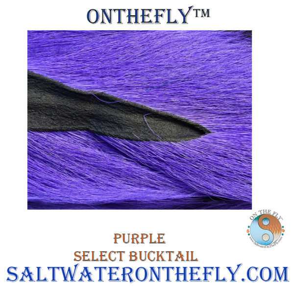 Purple Select Bucktail