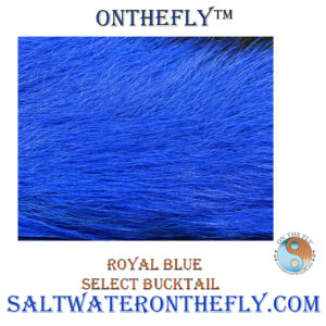 Royal Blue Select Bucktail