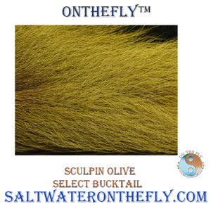 Sculpin Olive Select Bucktail