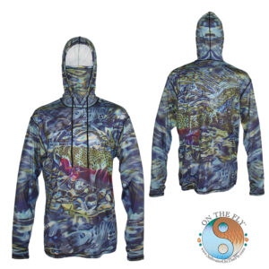 Tranquility Graphic Fishing hoodie