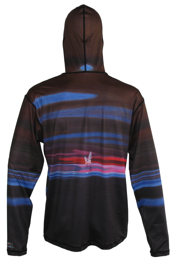 Fishing Hoodie The Snack back saltwater on the fly