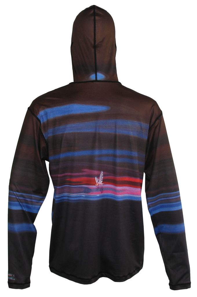 Fishing Hoodie The Snack back saltwater on the fly 