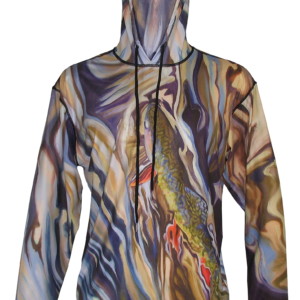 Fishing Hoodie UGV Brook front saltwater on the fly
