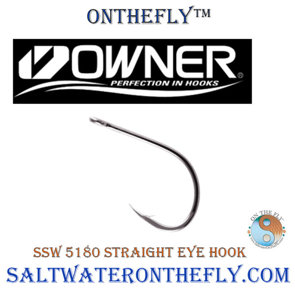 SSW 5180 Straight Eye Hook Bait Fish and Stingers Offset Point