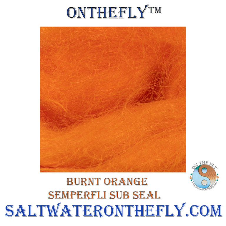 Semperfli Sub Seal Burnt Orange - Saltwater on the Fly Dubbing