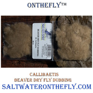 Callibaetis Beaver Dry Fly Dubbing Matches the Hatch Saltwater on the Fly