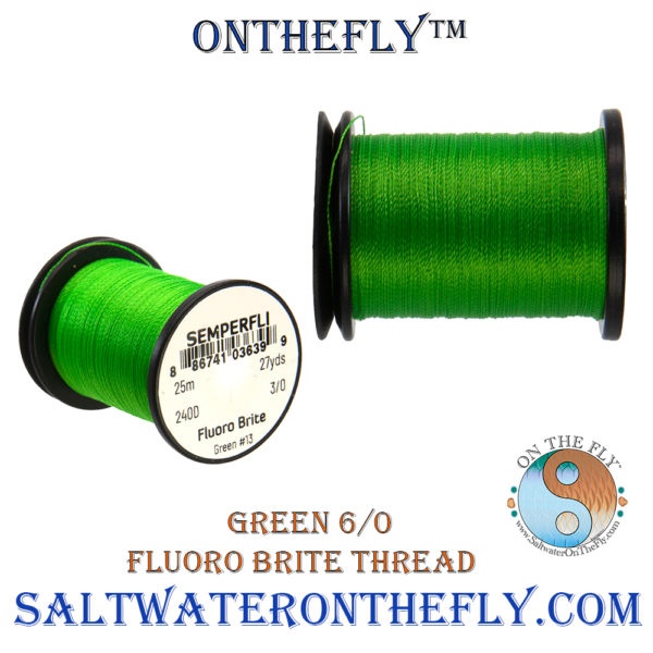 Green Fluoro Brite Thread