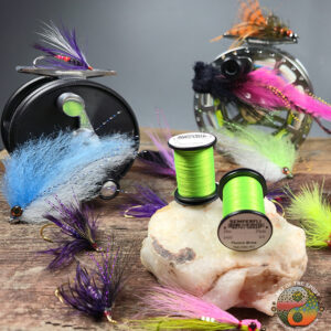 Semperfli Green Fluoro Brite Thread, Saltwater on the fly.