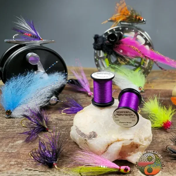 Purple Fluoro Brite Thread