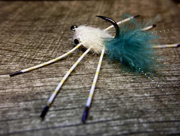 Blue White Raghead Crab American Tied