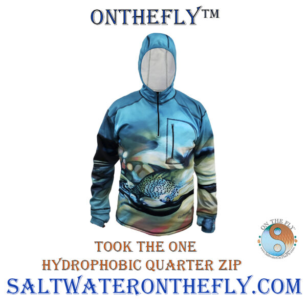 Hydrophobic Took the One Fishing Hoodie Wind and Sun Protection