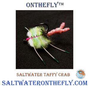Irresistible Saltwater Taffy Crab  American Tied Saltwater Taffy Crab on Gamakatsu Hooks