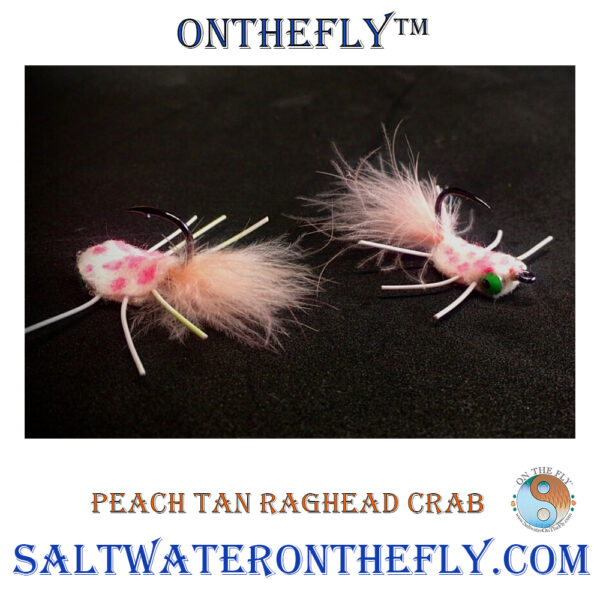 Peach Tan Raghead Crab