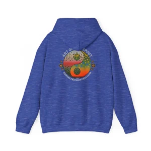 Rainbow Brook, Yin Yang Art of the Sport Hoodie, Saltwater on the Fly.