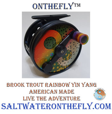 Brook Rainbow Trout Fly fishing reel American Made Steelhead fly fishing