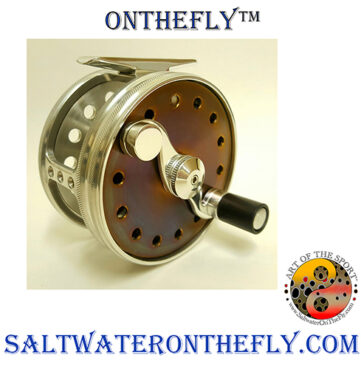 3.5 in. Flame American Made Fly Fishing Reel 