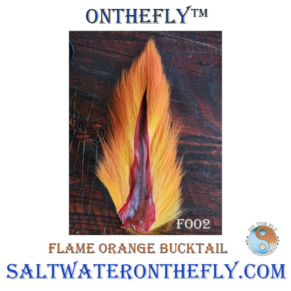 Flame Orange Bucktail 02