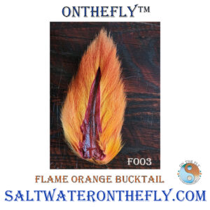 Flame Orange Bucktail 03