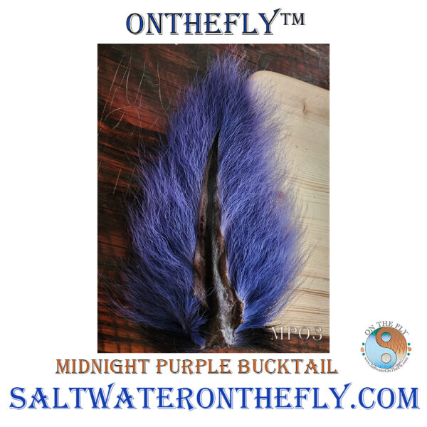 Midnight Purple Bucktail
