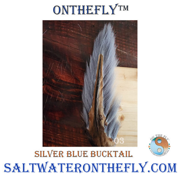 Silver blue bucktail 03