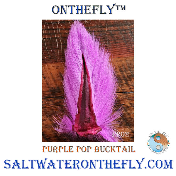 Purple Pop Bucktails