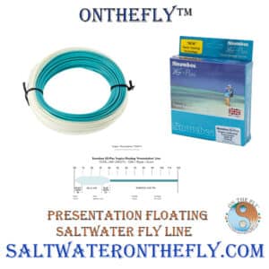 Saltwater Presentation Fly Line Saltwater Presentation Fly Line is designed for precise presentations with extended tapers and a longer head.  Perfect for out sight fishing Permit, Bonefish, and Jacks where a smooth quiet presentation matters.