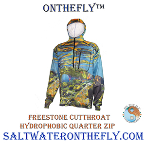 hydrophobic freestone cutthroat