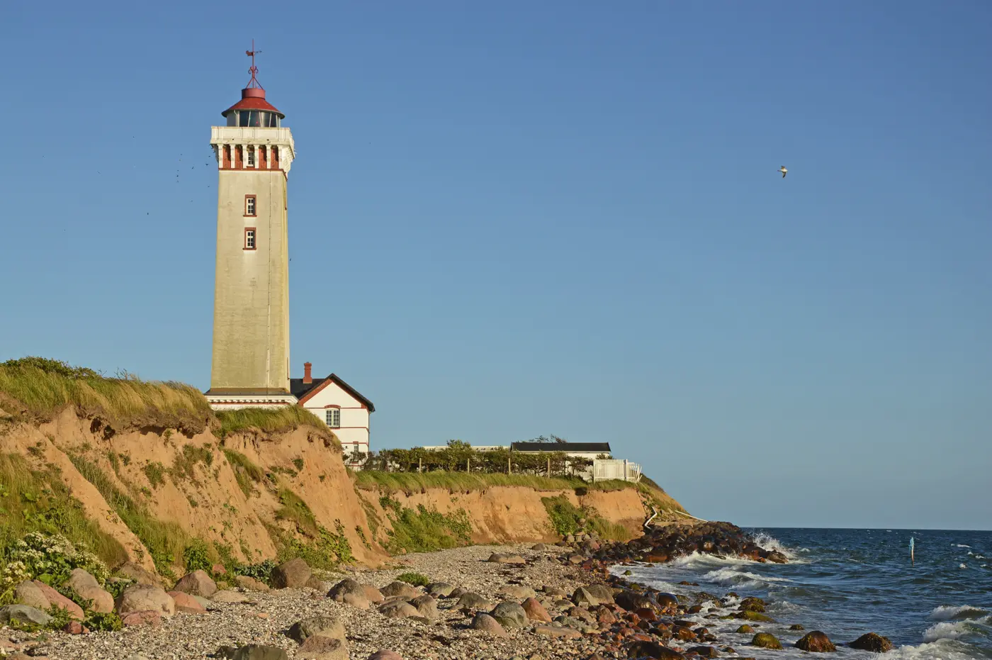 Lighthouse on Danish Coast