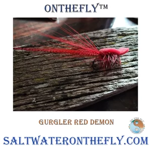 Red Demon Gurgler fly
