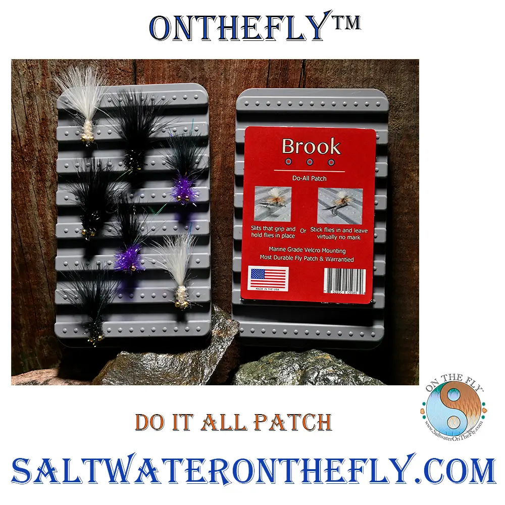 Do It All Patch is perfect for spey flies and intruders with self healing 