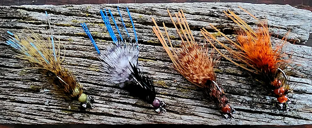 Bass and trout fly pattern for fly fishing Virginia