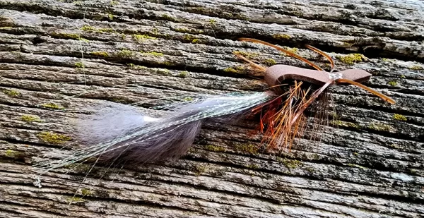 Mousey Gurgler with stinger hook and legs