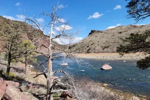 You can hike camp and fly fish for days on the Green River Fly Fishing Utah