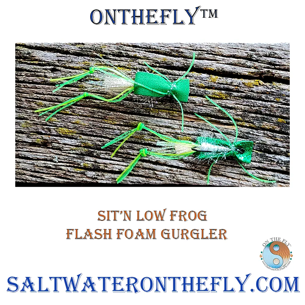 Sit'n low frog, a great bass and pike fly