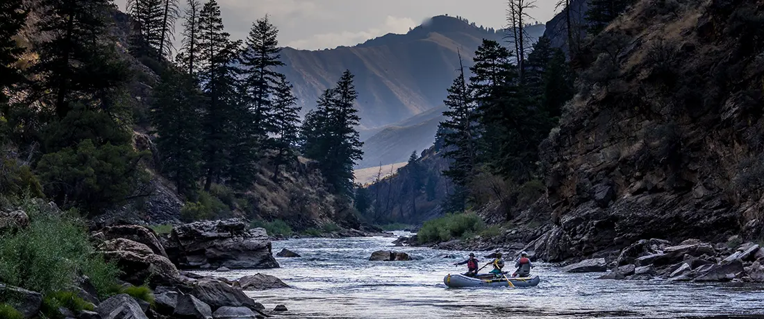 Fly Fish Montana by floating a river with Saltwater on the Fly