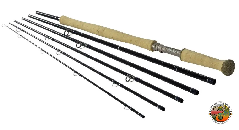 Great steelhead and trout spey fly rod saltwater on the fly
